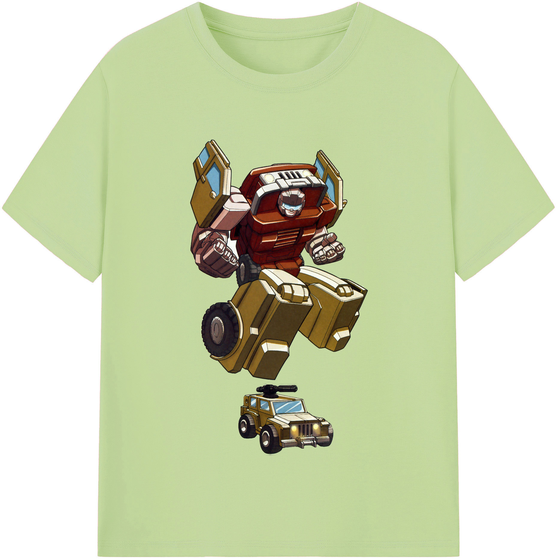 （画像用）  綿100％半袖Tシャツ（フロントプリント）